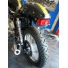Support de plaque ACCESS DESIGN passage de roue noir Triumph Bonneville 900