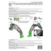 Support de plaque ACCESS DESIGN ''ras de roue'' noir Yamaha MT-09