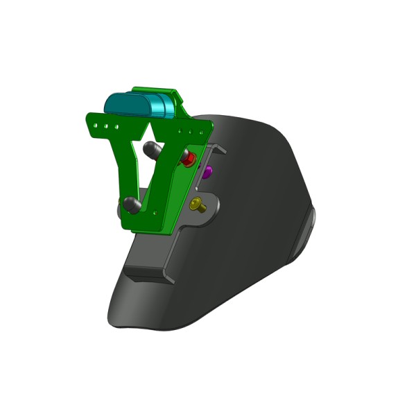 Support de plaque ACCESS DESIGN ''ras de roue'' noir Yamaha MT-09