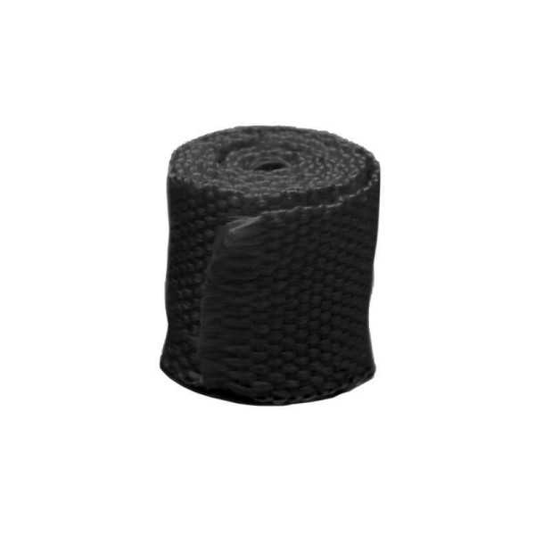 Bande thermique collecteur ACOUSTA-FIL 50mm x 7,5m 550°C noir