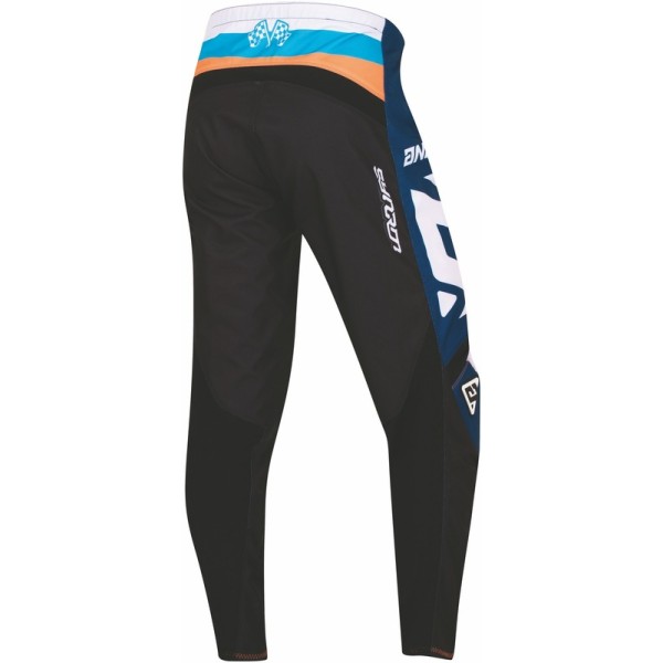 Pantalon ANSWER Syncron CC - bleu/hyper orange/noir/blanc