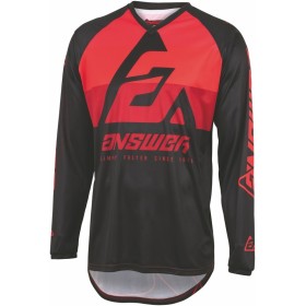Maillot ANSWER Syncron CC - rouge/noir