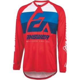 Maillot ANSWER Syncron CC - Answer red/blanc/bleu