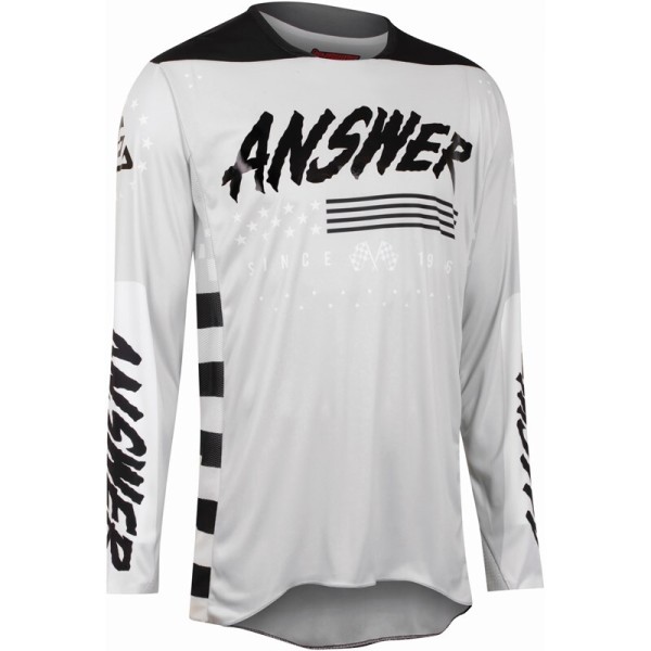 Maillot ANSWER A22 Elite Redzone gris/noir taille 2XL