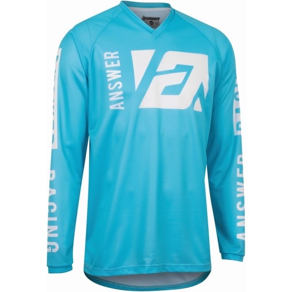 Maillot ANSWER A22 Syncron Merge - astana/blanc