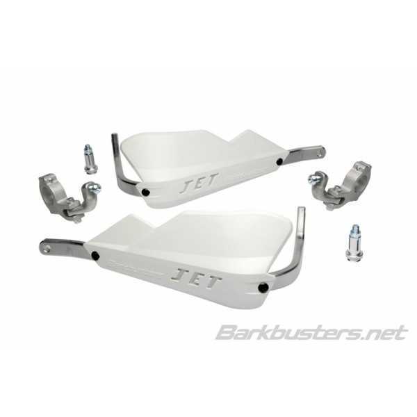 Kit protège-mains BARKBUSTERS Jet montage 2 pointsguidon Ø28,6mm blanc