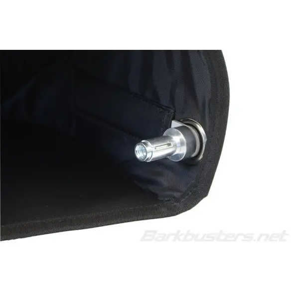 Kit protège-mains BARKBUSTERS BBZ Blizzard/conditions hivernales Multi-Fit tissus noir