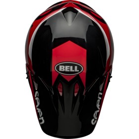 Visière BELL MX-9 Seven - Rouge/Noir