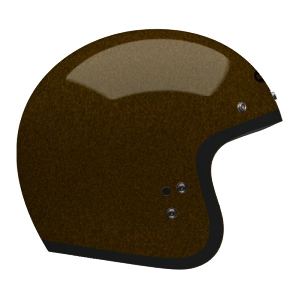 Casque BELL Custom 500 - Flake Rootbeer