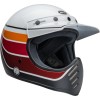Casque BELL Moto-3 - RSD Saddleback Satin/Gloss White/Black