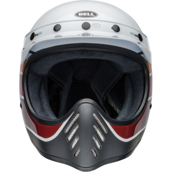 Casque BELL Moto-3 - RSD Saddleback Satin/Gloss White/Black