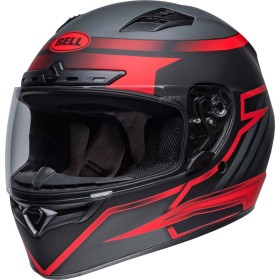 Casque BELL Qualifier DLX Mips - Raiser Noir Mat/Crimson