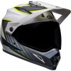 Casque BELL MX-9 Adventure Mips - Dalton Blanc/Jaune Hi-Viz