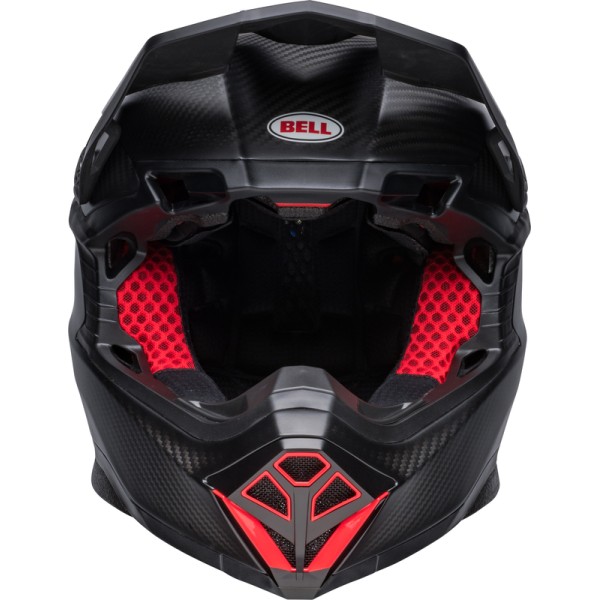 Casque BELL Moto-10 Spherical - Satin/Gloss Black/Red