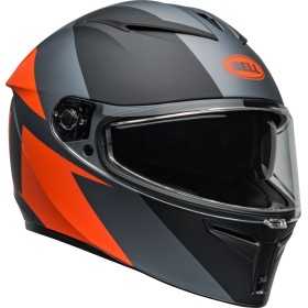 Casque BELL Lithium - Shear Matte Gray/Orange