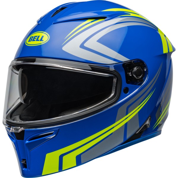 Casque BELL Lithium - Jetstream Gloss Blue/Retina