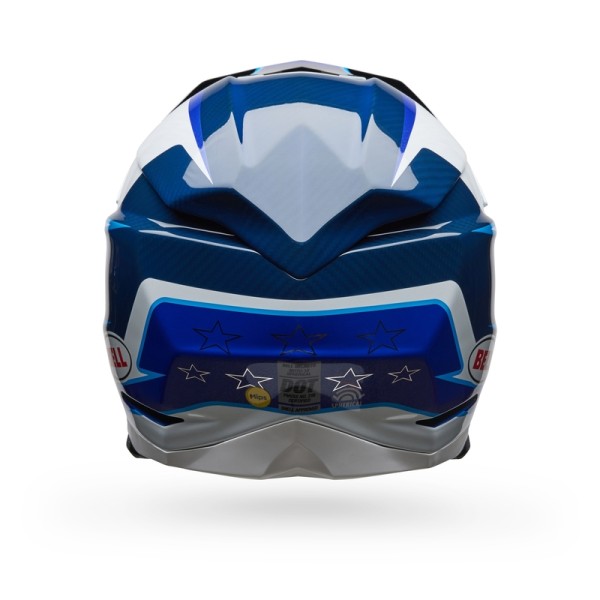 Casque BELL Moto-10 Spherical - Tomac 25 Gloss Blue/White