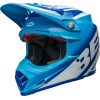 Casque BELL Moto-9S Flex - Rail Gloss Blue/White
