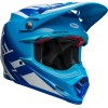 Casque BELL Moto-9S Flex - Rail Gloss Blue/White