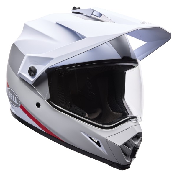 Casque BELL MX-9 Adventure Mips - Trial White/Red