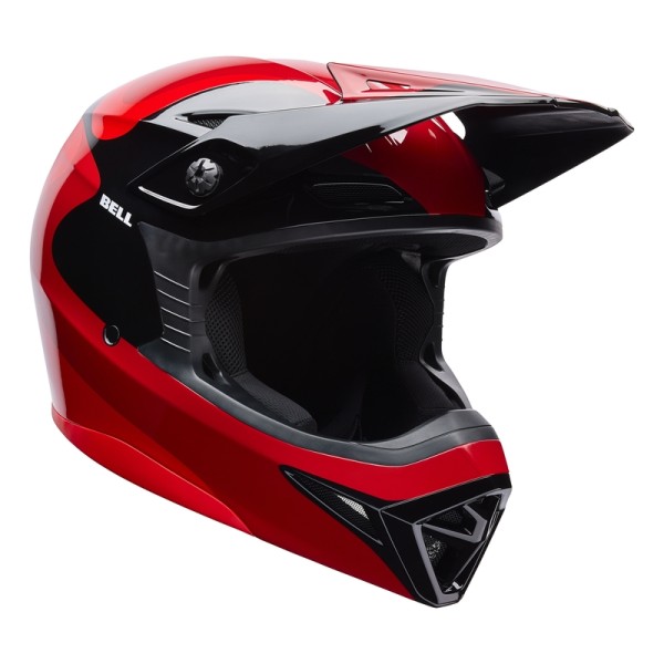 Casque BELL MX-10 Mips - Wave Red/Black