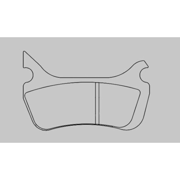 Plaquettes de frein BERINGER Racing MX métal fritté - KIT1258RSI