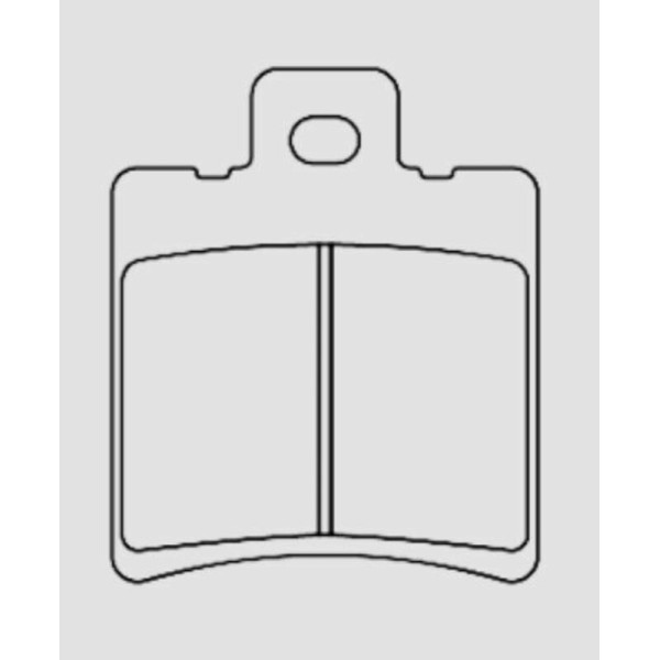 Plaquettes de frein BERINGER route métal fritté - KIT2547S