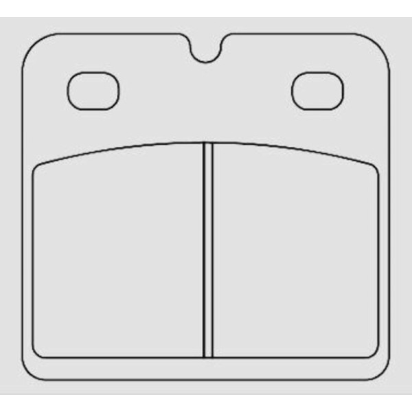 Plaquettes de frein BERINGER Touring métal fritté - KIT506F3
