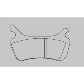 Plaquettes de frein BERINGER Enduro métal fritté - KIT1258SI