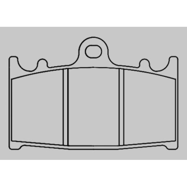 Plaquettes de frein BERINGER Racing métal fritté - KIT2654R2