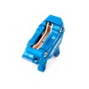 Etrier de frein axial gauche BERINGER Aerotec® MX 4 pistons bleu