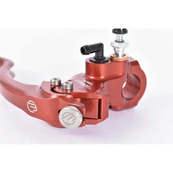 Maître-cylindre de frein radial BERINGER Aerotec® Ø17,5mm bocal séparé rouge (levier type 5 - 16cm)