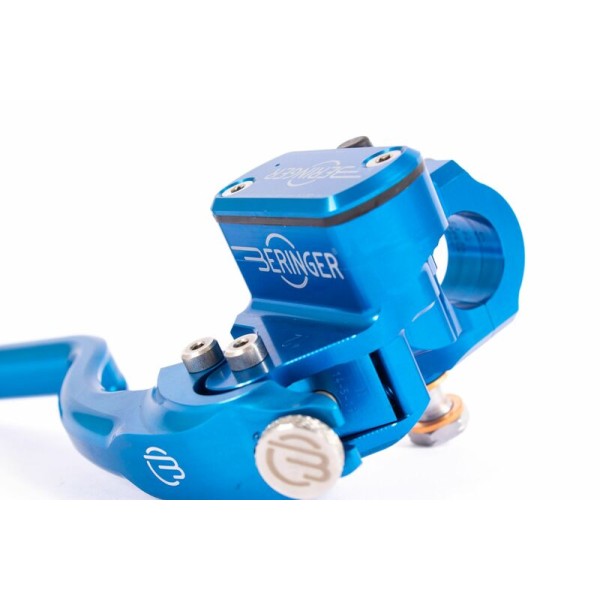 Maître-cylindre d'embrayage radial BERINGER Aerotec® Ø14mm bocal integré bleu (levier radial type 2 - 14cm)