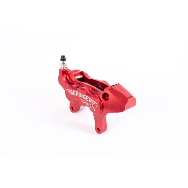 Etrier de frein axial gauche BERINGER Aerotec® 6 pistons Ø27mm rouge