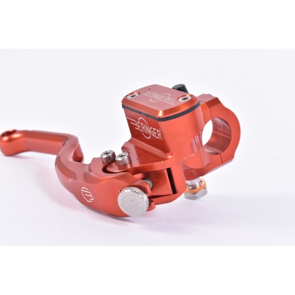 Maître-cylindre d'embrayage radial BERINGER Aerotec® Ø14mm bocal integré rouge (levier radial type 2 - 14cm)