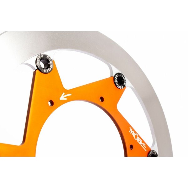 Disque de frein BERINGER Aeronal inox flottant orange - KT6LGOMMI