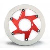 Disque de frein BERINGER Aeronal inox flottant rouge - S9LDRI