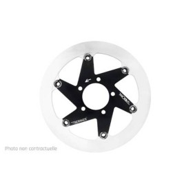 Disque de frein BERINGER Aeronal inox flottant noir - Y23LGIB