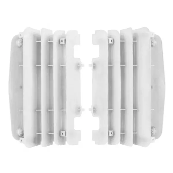 Cache radiateur POLISPORT blanc Yamaha YZ450F