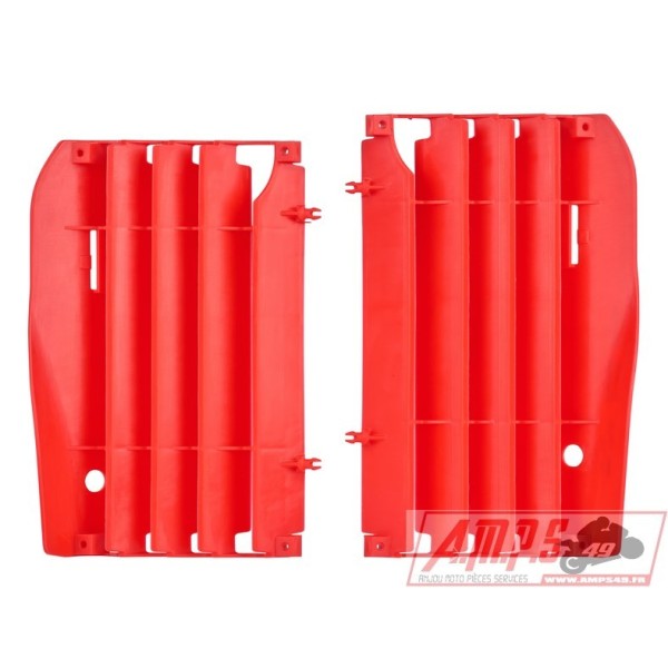 Cache radiateur POLISPORT rouge Honda CRF250R