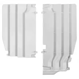 Cache radiateur POLISPORT blanc Suzuki RM-Z250