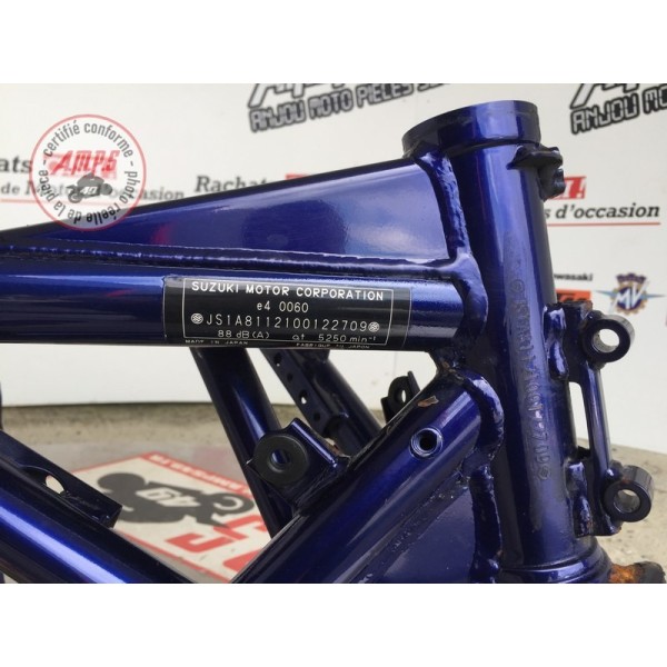 Cadre avec carte grise 