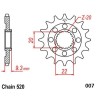 FRONT SPROCKET 520 14T