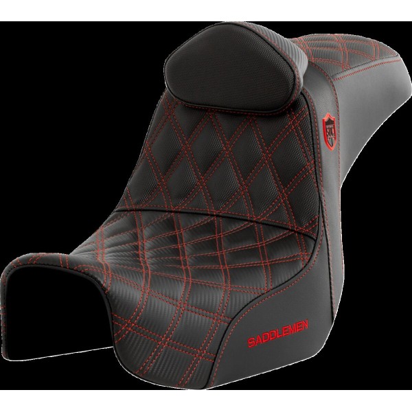 SEAT SDC PERF GRIPPER W/BR RED
