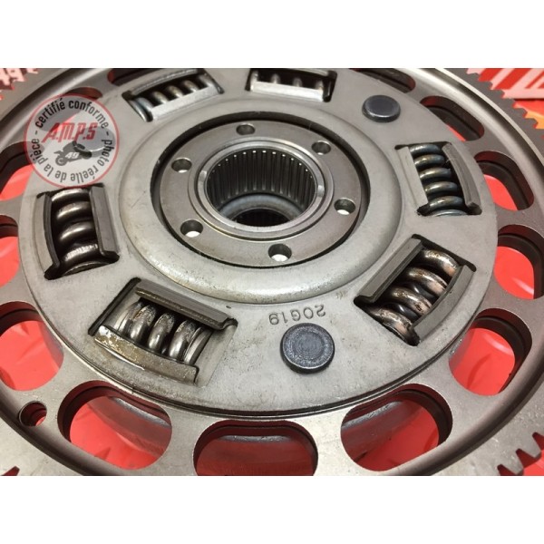 Cloche d'embrayage avec disque 