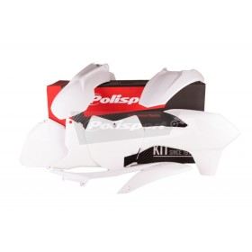 Kit plastique POLISPORT blanc KTM