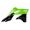 Ouïes de radiateur POLISPORT couleur origine vert/noir Kawasaki KX250F