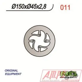 Disque de frein NG BRAKE DISC fixe - 650SP