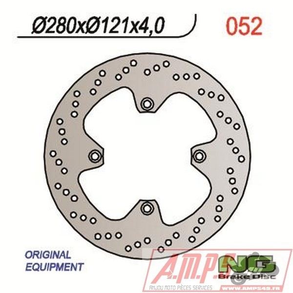 Disque de frein NG BRAKES fixe - 052