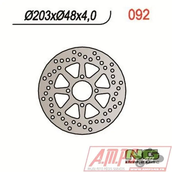 Disque de frein NG BRAKE DISC fixe - 092